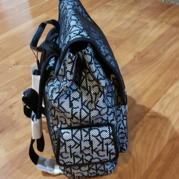 Calvin Klein Tali Nylon Mesh Backpack - Picture 3 of 6